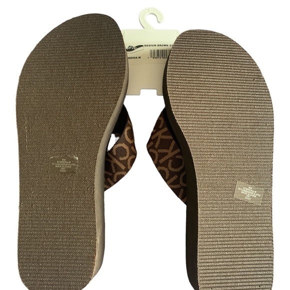 CALVIN KLEIN THONG SANDALS/SLIDES - Picture 3 of 4